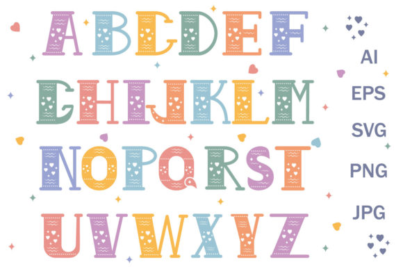 Boho Alphabet SVG: Carved Monogram Letters for Craft & Design