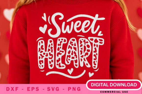 Charming Sweet Heart SVG Design for Creative Projects