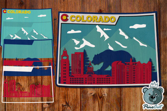 Colorado 3D Layered Tropical: A CNC Project for Your Workshop
