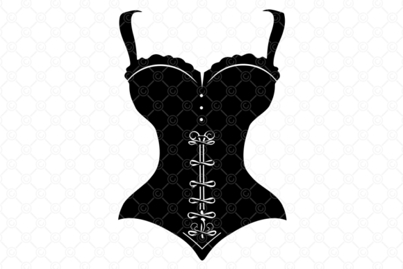 Corset SVG, Lingerie SVG, PNG, 008: Elegant Design Assets