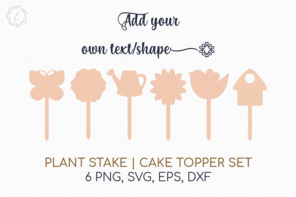 Create Charming Garden Markers and Cake Toppers