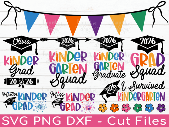 Kindergarten Graduation Kinder Grad 2026 Digital Design