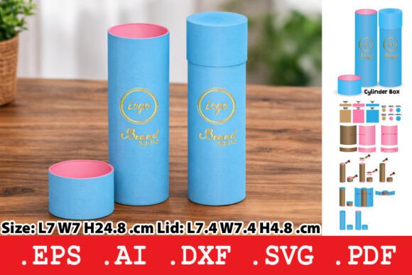 Premium Cylinder Rigid Tube Box for Luxury Presentation