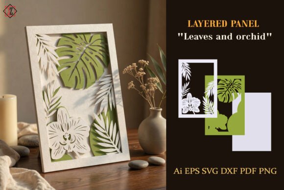 Tropical Elegance: Layer Panel 